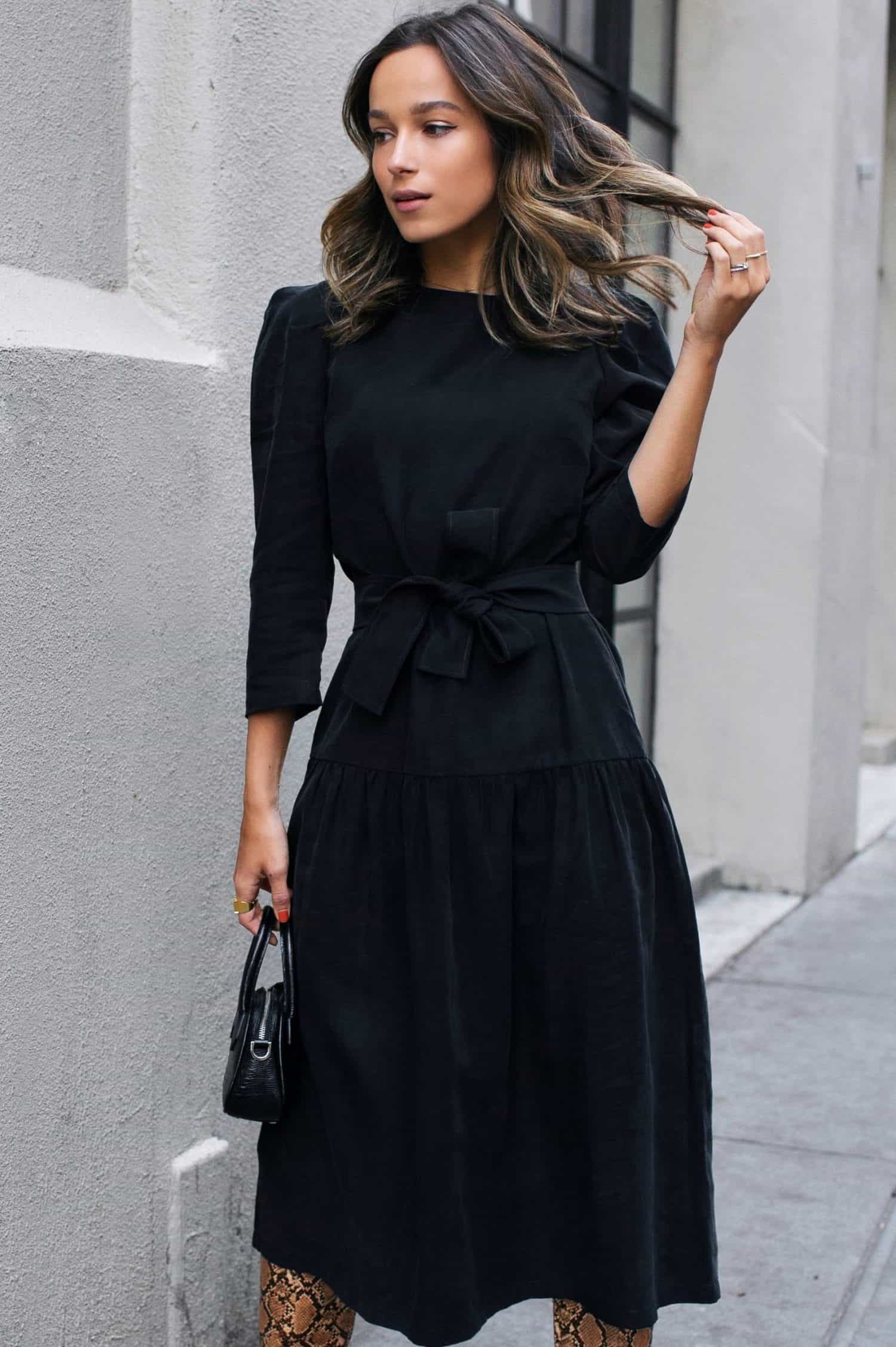 Black Dress Sandra