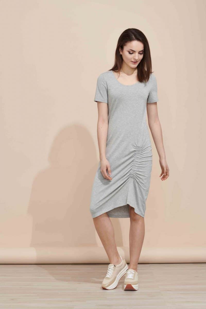 Grey Dress Gianna