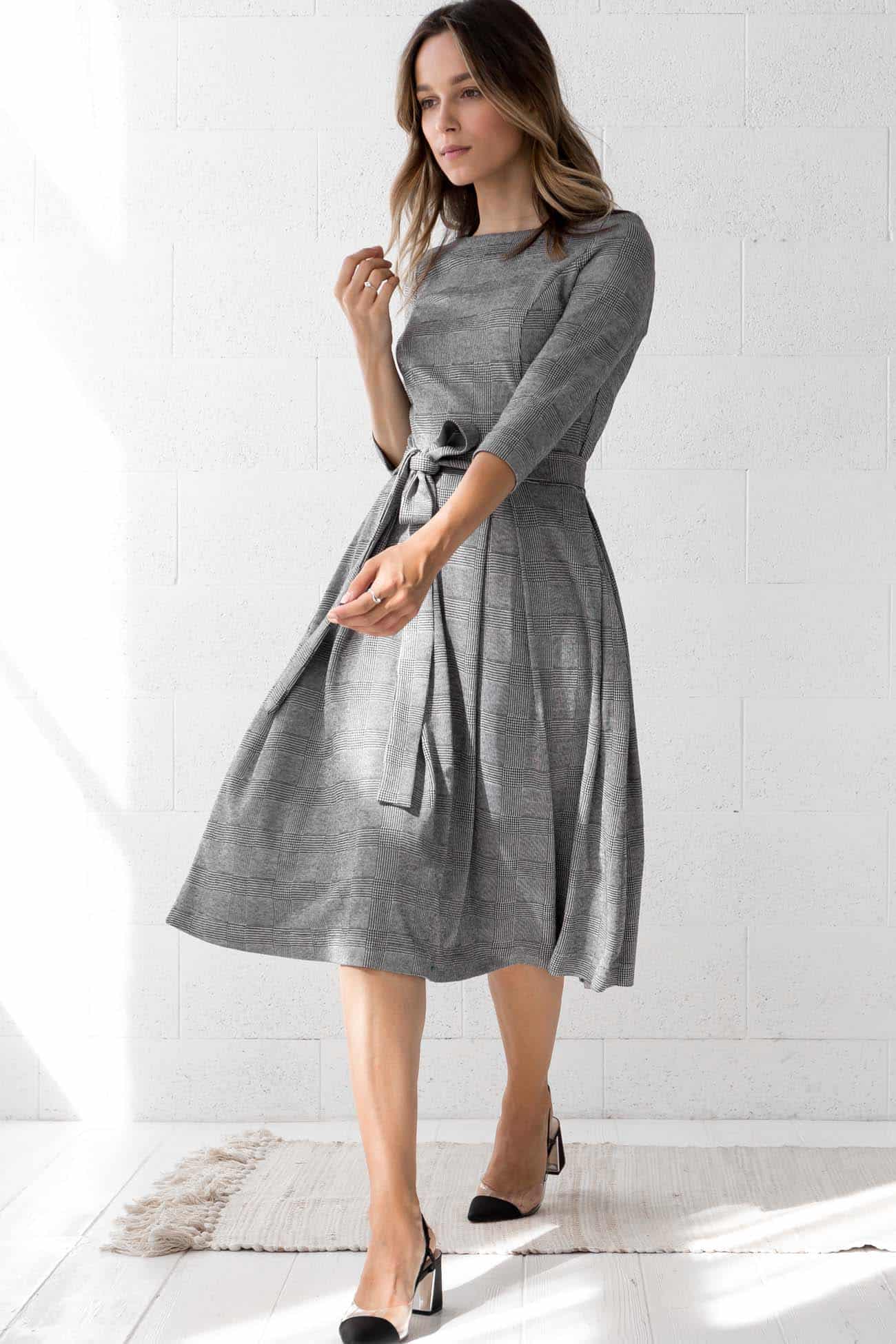 Grey Dress Isabella